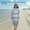 JEMIDI Badeponcho Damen Herren - Schnelltrocknender Surf Produktbild-Vorschau 2
