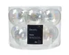 Decoris® Christbaumkugeln Transparent irisierend Ø 6 cm Produktbild-Vorschau 3