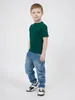 MOD Jeans | T-Shirt Kinder – Größe 140 – Grün – 100% Produktbild-Vorschau 2