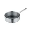 Patelnia do duszenia z pokrywką szklaną 28 cm, polerowana - Podgląd zdjęcia produktu 2