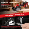 TEENO Akku-Mini-Handkreissäge, Akku Handkreissäge mit Produktbild-Vorschau 5