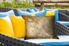 MuchoWow® Outdoor Kissen - Weltkarte - Vintage - Geschichte Produktbild-Vorschau 4
