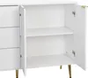 Kredens Sweiko, szafka do salonu z drzwiami i szufladami, Podgląd zdjęcia produktu 2