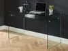 Schreibtisch mit 1 Ablage - Glas - STILEOS Produktbild-Vorschau 5