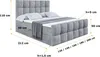 ALTDECOR Boxspringbett mit Fußteil, H4 Matratze und Topper Produktbild-Vorschau 6