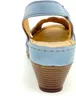 Gemini Damen Sandale blau Größe 38 Produktbild-Vorschau 14