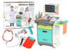 Malá lekárska súprava lekársky vozík röntgen EKG Náhľad obrázku produktu 1
