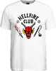 HELLFIRE CLUB Demon Skull Horns D20 Flaming Sword Maglietta Anteprima dell’immagine prodotto 2