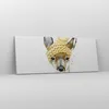 Bild auf Leinwand - Leinwandbild - Tier Hut Hirsch modern - Produktbild-Vorschau 4