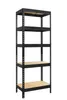 Kovová Regálová Skriňa 180X75X35 5X150Kg Čierna Náhľad obrázku produktu 4