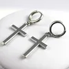 4er Set Kreuz Ohrringe Creolen Ohrstecker Gothic Statement Produktbild-Vorschau 2