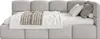 Selsey Cloudy – Jugendbett 90x200, Kopfteil rechts, Samt Produktbild-Vorschau 6