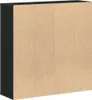 vidaXL Bücherregal Eiche Schwarz 98x29x97,5 cm Produktbild-Vorschau 7