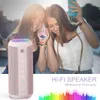 Tragbarer Bluetooth Lautsprecher mit LED-Licht, 360° Produktbild-Vorschau 3