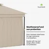 Blumfeldt Mondo Dual Pawilon 3x4 – Doppeldach & Podgląd zdjęcia produktu 6