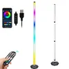 125cm LED Stehlampe RGB Dimmbar Stehleuchte Musik Sync Produktbild-Vorschau 9