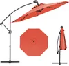 COSTWAY ombrellone φ300cm, ombrellone a sbalzo con 32 LED Anteprima dell’immagine prodotto 1