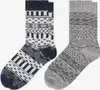 Occulto Damen & Herren Dicke Merino Wollsocken 2er Pack Produktbild-Vorschau 2