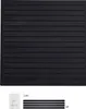 SucceBuy Lamellenwandverkleidung, 1,2 x 1,2 m, PVC, Produktbild-Vorschau 1