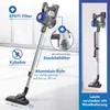 CLEANmaxx Akku-Hand- & Bodenstaubsauger - anthrazit/blau Produktbild-Vorschau 6