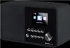 A black internet radio on a black background. Produktbild-Vorschau