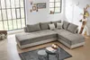 Federkern Ecksofa Doppelbett Dauerschläfer Bettkasten Couch Produktbild-Vorschau 2