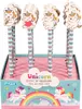 Bleistift mit Radiergummi-Topper "Einhorn" – 24er Productafbeelding-voorbeeld 1