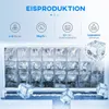 HOMCOM Eiswürfelmaschine, 2,1L Ice Maker Edelstahl 24 Produktbild-Vorschau 4