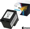 A black ink cartridge and its packaging are displayed against a white background. Produktbild-Vorschau
