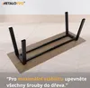 MetaloPro Bamako Nogi do stołu z centralną belką, metalowe Podgląd zdjęcia produktu 5