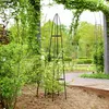 Relaxdays Rankturm Metall spitz 190 cm, Rankhilfe für Produktbild-Vorschau 2