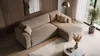 Ecksofa, Schlafsofa, mit Bettkasten 279x187cm CORD Produktbild-Vorschau 3