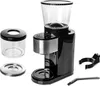 A coffee grinder and its accessories are displayed against a white background. Anteprima dell’immagine prodotto