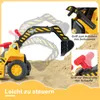 COSTWAY 6V escavatore da seduti, auto elettrica per bambini Anteprima dell’immagine prodotto 3