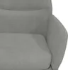 vidaXL Relax křeslo světle šedý samet Náhled obrázku produktu 6
