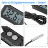 6PCS -50℃+110℃ Mini LCD Digital Thermometer,Digital LCD Produktbild-Vorschau 5