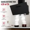 Hotte aspirante sans cadre LEVIVO A+++ 60 cm en mode Voir les images du produit 1