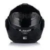 Rear view of a black motorcycle helmet. Náhled obrázku produktu