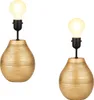 Marrakesch 2er Set Vintage Deko Tischlampe Nachttischlampe Produktbild-Vorschau 1