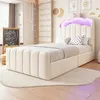Lit Flieks 90x200 cm avec tiroir de rangement, lit pour Voir les images du produit 2