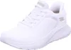 A white Skechers sneaker is shown against a white background. Voir les images du produit