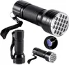 Mini torcia UV 21 LED 395nm rilevatore alluminio compatta Anteprima dell’immagine prodotto 17