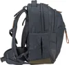 Side view of a dark gray backpack with brown accents. Náhľad obrázku produktu