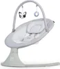 A baby bouncer with toys hanging from an arch. Produktbild-Vorschau
