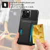 INF Schwarze Kartenhalter Stoßfeste Handyhülle für iPhone Produktbild-Vorschau 4