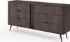 Furniture24 Kommode Veris - C Mit 6 Schubladen - Dunin Produktbild-Vorschau 2