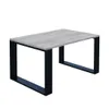 A coffee table with a light wood-effect top and black metal legs, presented against a white background. Náhled obrázku produktu