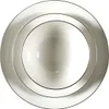 HowHomely | Tellerset - Geschirrset - 12tlg - weiß gold - Produktbild-Vorschau 1