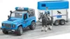 Bruder 02588 - Land Rover Defender Polizeifahrzeug, Pferd Produktbild-Vorschau 11