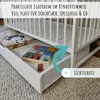Babybett mit Schublade Kinderbett Gitterbett 60x120 Produktbild-Vorschau 5